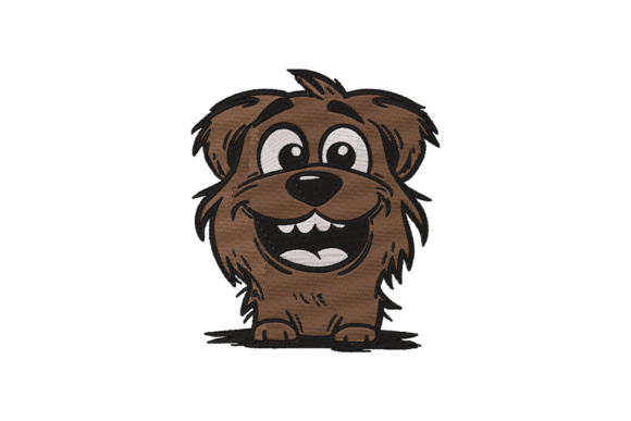 Charming Doggie Embroidery Design for Creative Projects