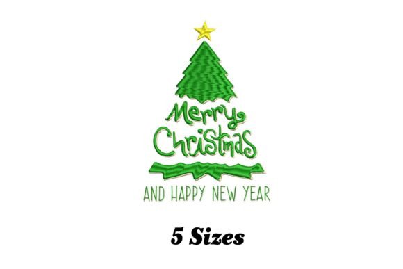 Charming Merry Christmas Tree for Festive Creations