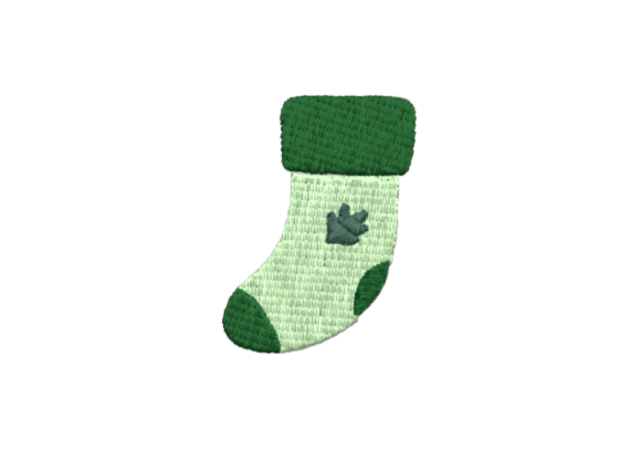 Christmas Stocking: A Festive Embroidery Design