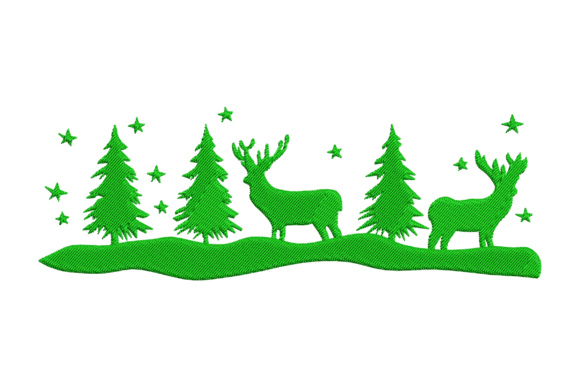 Cozy Up with Forest and Deers Christmas